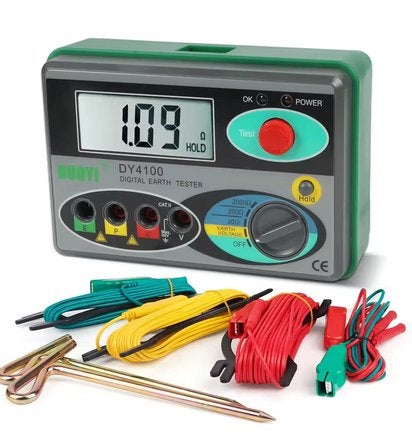 huur aardingsmeter, Doe-het-zelf en Bouw, Meetapparatuur, Ophalen, Nieuw, Elektriciteit