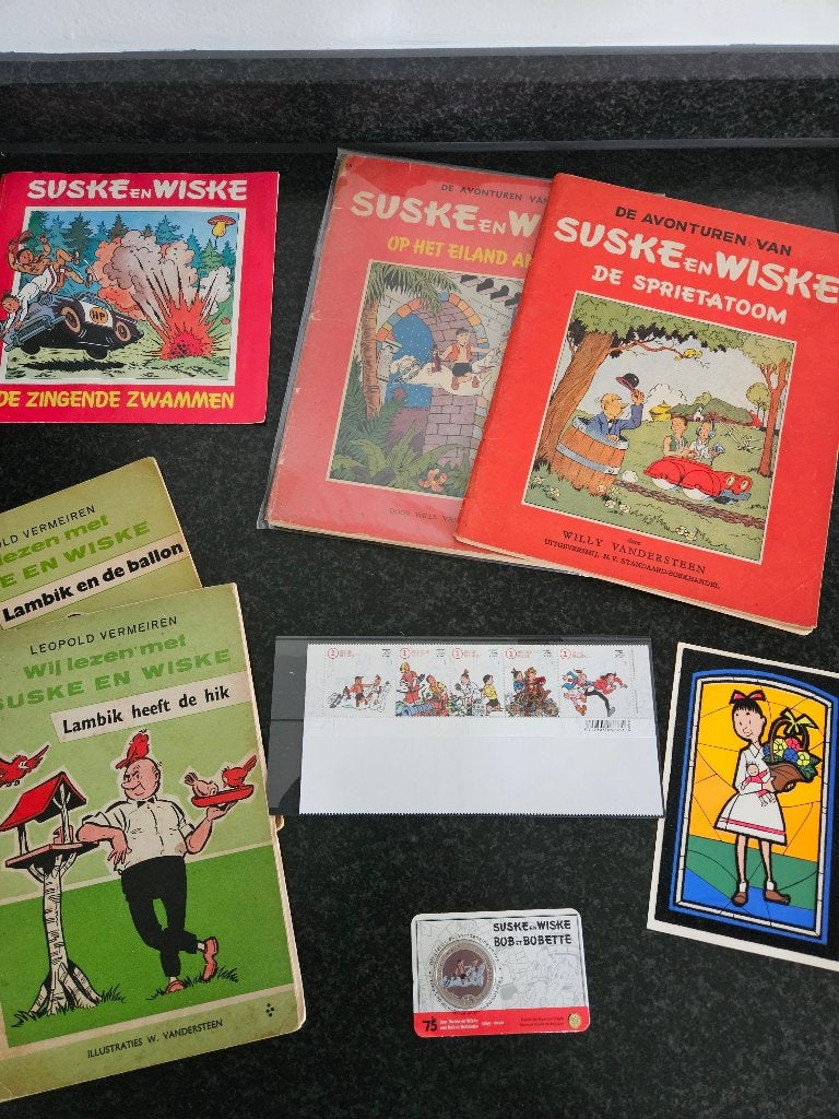 Restant Suske en Wiske verzameling, Boeken, Gelezen, Willy Vandersteen, Ophalen of Verzenden, Meerdere stripboeken