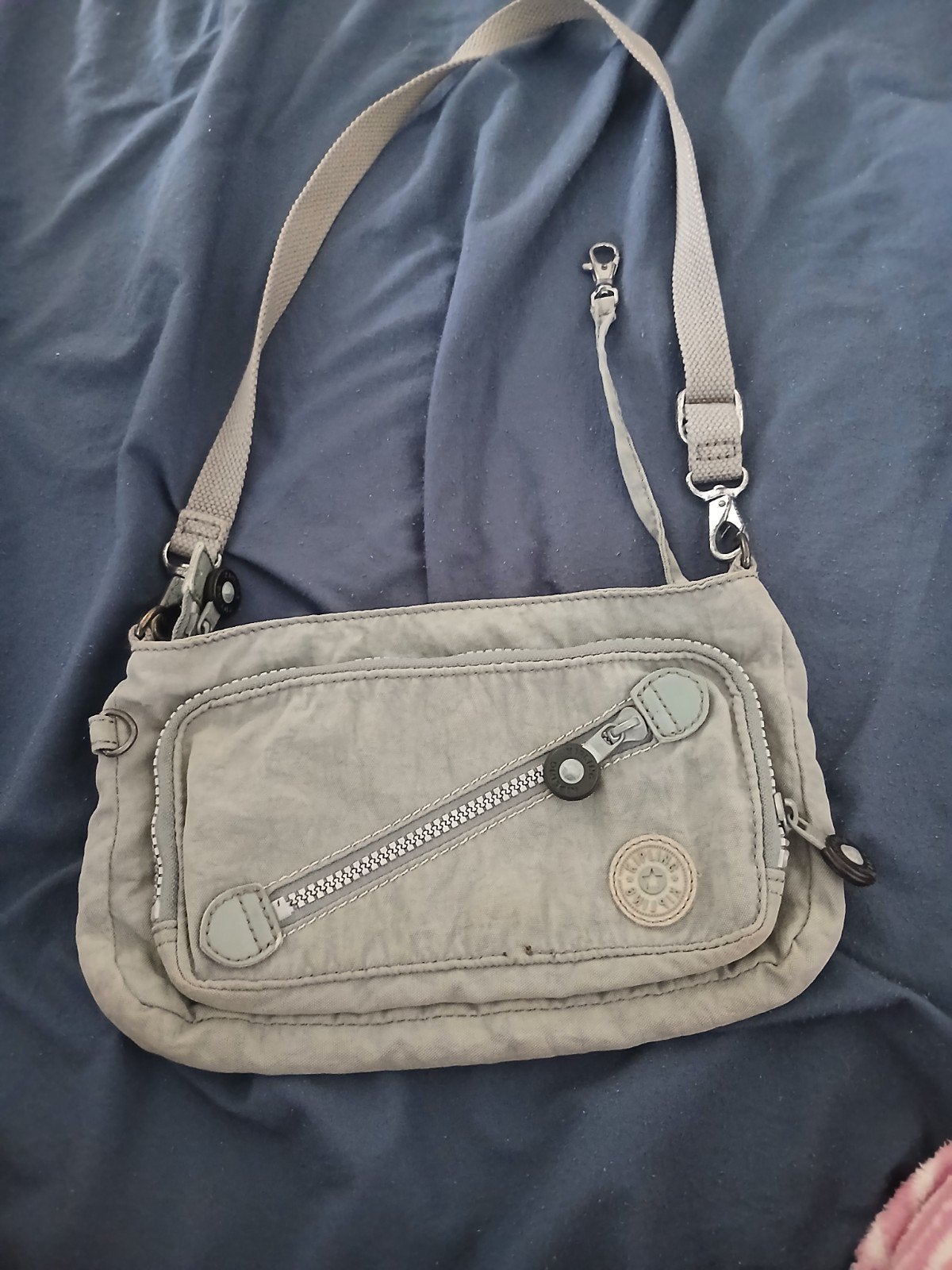sac femme, Enlèvement, Comme neuf, Vert, Kipling