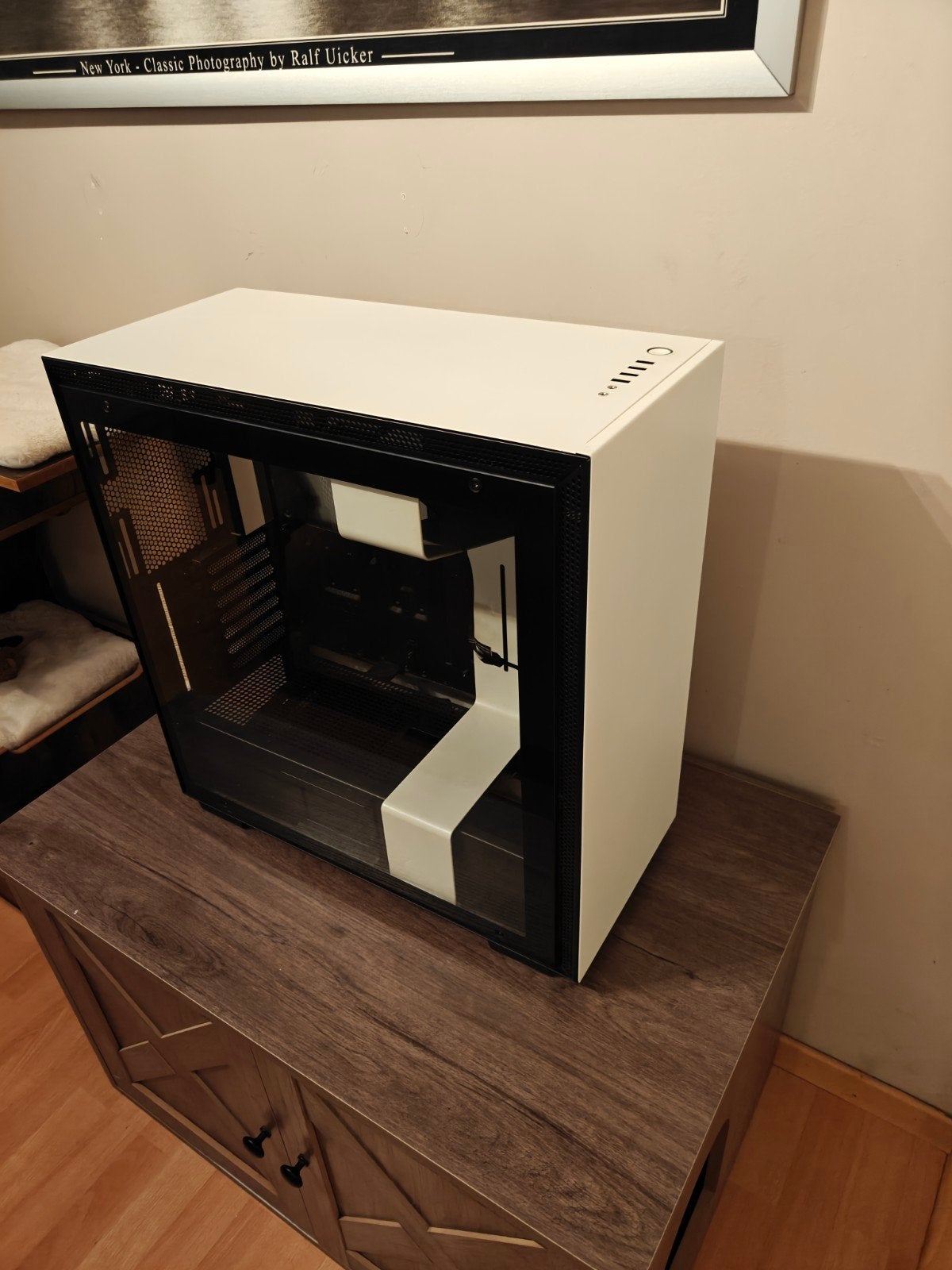 NZXT H700i computerbehuizing, Ophalen, Gebruikt