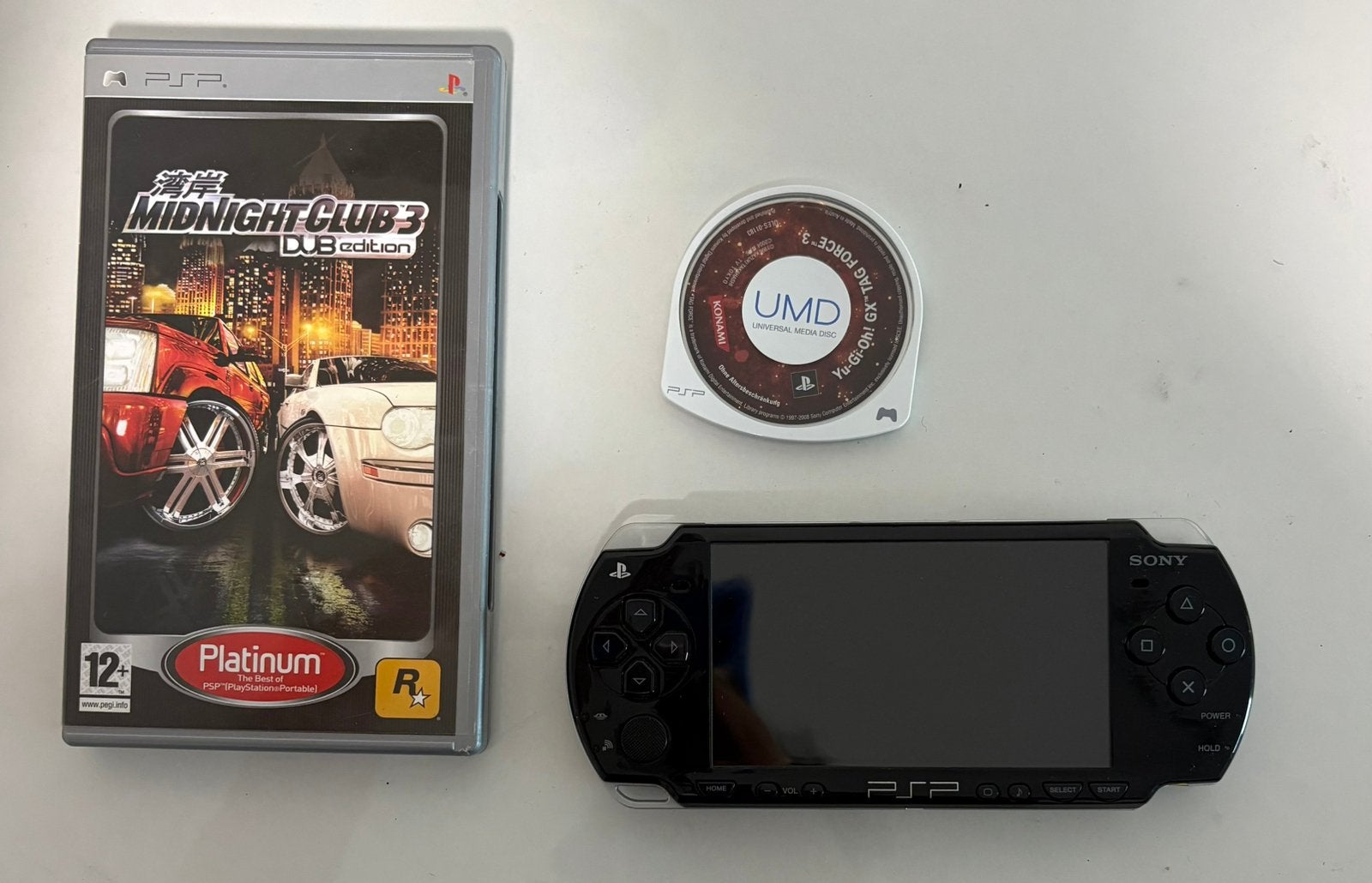 Psp met games, Consoles de jeu & Jeux vidéo, Enlèvement, Comme neuf, PSP, Avec jeux