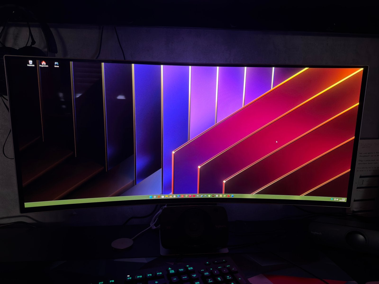 Samsung Odyssey OLED G8, Computers en Software, Monitoren, HD, In hoogte verstelbaar, Samsung, Ophalen