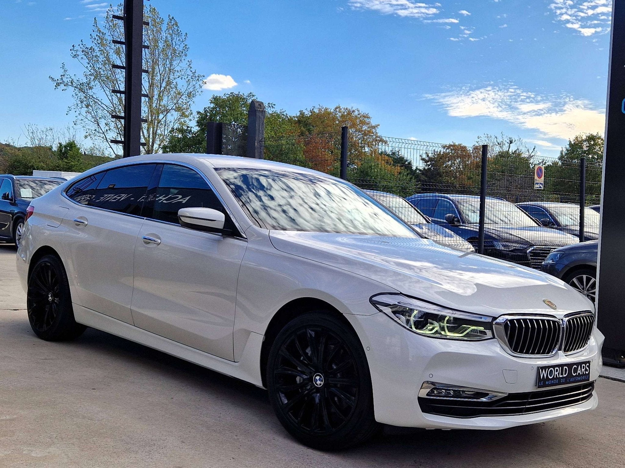 BMW 6 Serie 630 Gran Turismo 630 dA Luxury Line FULL LED - C, Autos, Cuir, Achat, Entreprise, Noir