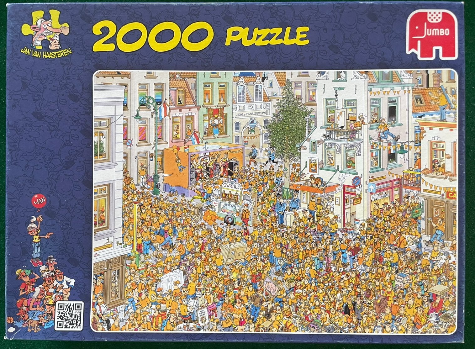 Jan van Haasteren 2000 stukjes - De Inhuldiging, Hobby en Vrije tijd, Ophalen of Verzenden, Zo goed als nieuw