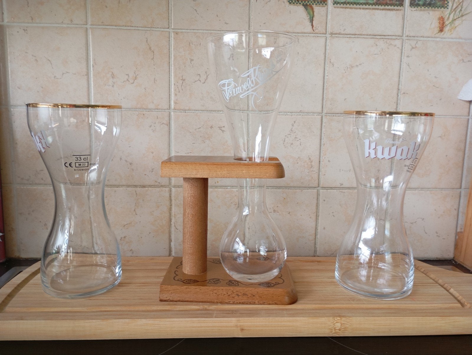 Kwak bierglazen, Verzamelen, Ophalen of Verzenden