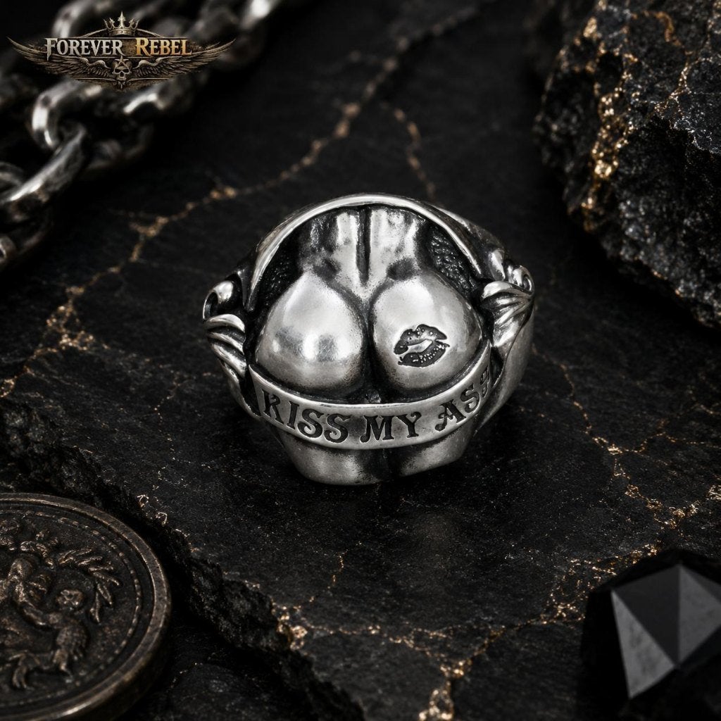 Kiss My Legacy - 925 Zilver - Diverse Maten, Bijoux, Sacs & Beauté, Bagues, Neuf, Femme ou Homme, Argent, Argent