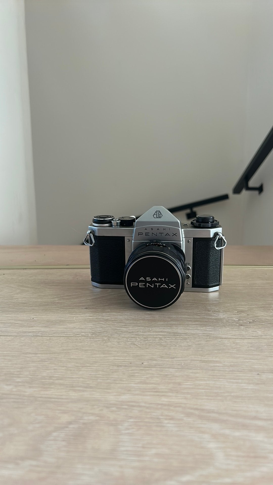 Vintage Asahi Pentax analoge spiegelreflexcamera met objecti, Enlèvement, Comme neuf, Pentax