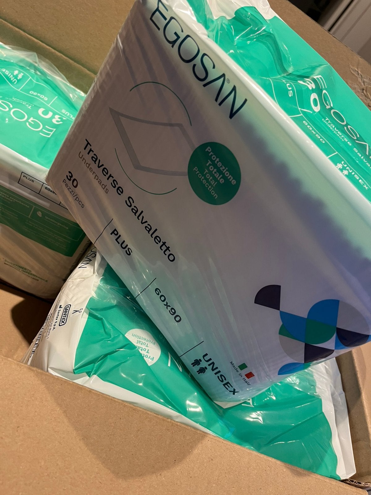 Tena incontinentie bed beschermers - 240 stuks ongeopend, Diversen, Verpleegmiddelen, Ophalen of Verzenden, Nieuw