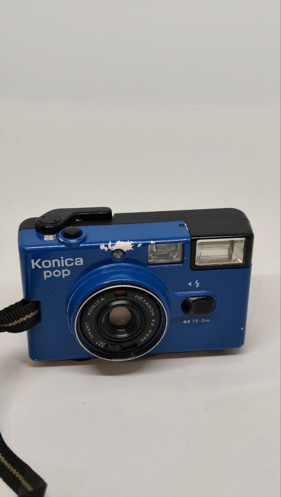 Konica Pop (Blue) – 35mm point & shoot camera, Enlèvement ou Envoi, Konica