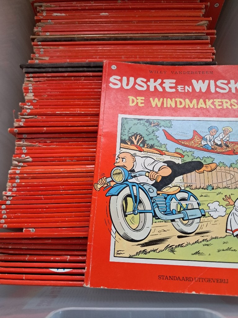 strips, Boeken, Stripverhalen, Willy Vandersteen, Meerdere stripboeken, Ophalen, Gelezen