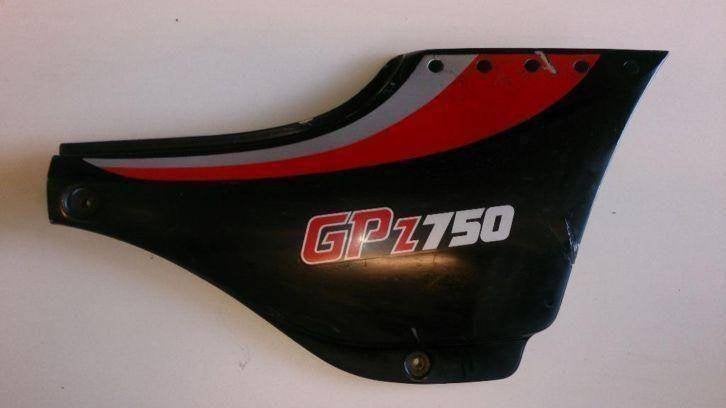 Kawasaki GPz750 zijkap rechts GPz 750 zijkuip kap kuip gpz, Ophalen of Verzenden, Gebruikt