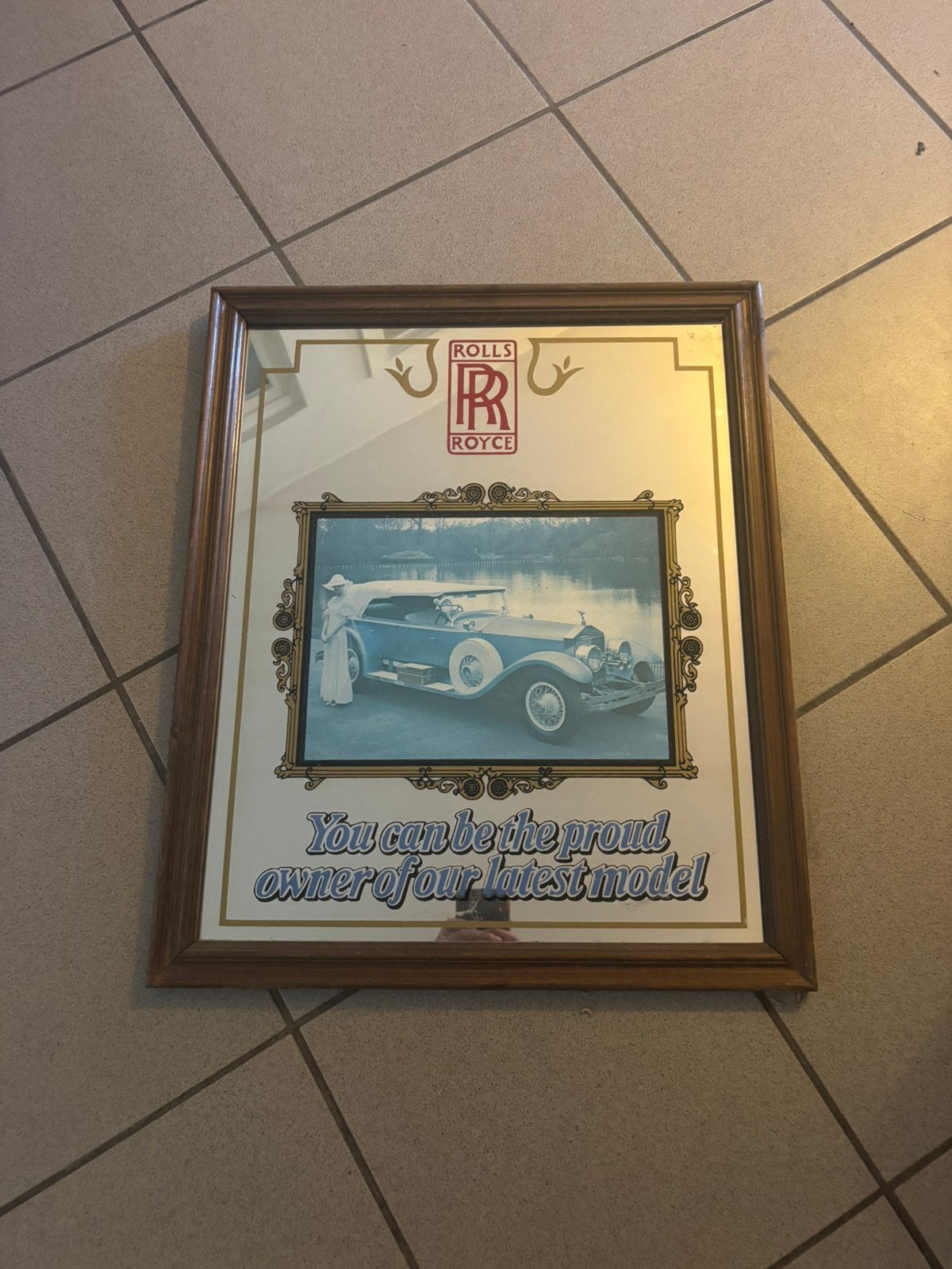 Kader , spiegel , rolls royce, Ophalen