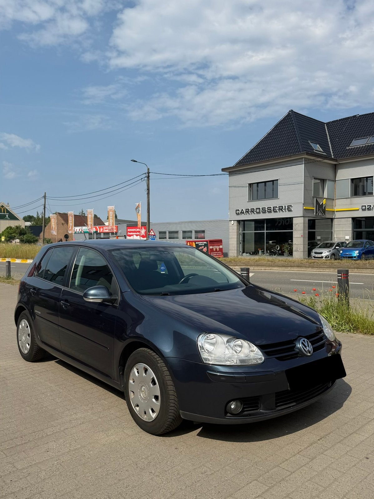 Volkswagen Golf 5 1.4 Trendline, Auto's, Zwart, Handgeschakeld, 5 deurs, Euro 4