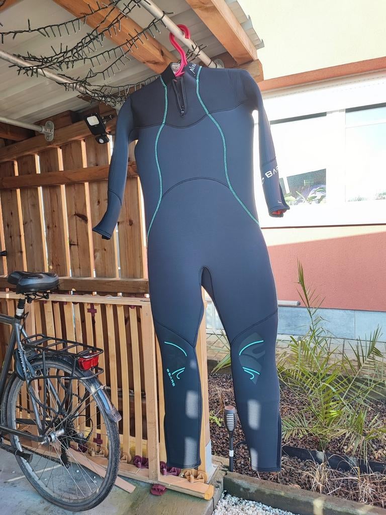 Dames duikpak 7mm Bare Nixie maat 6+, Watersport en Boten, Watersportkleding, Gebruikt, Wetsuit, Dame, Ophalen