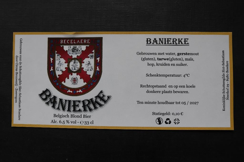 bier etiket, Verzamelen, Ophalen of Verzenden, Nieuw, Overige typen, Overige merken
