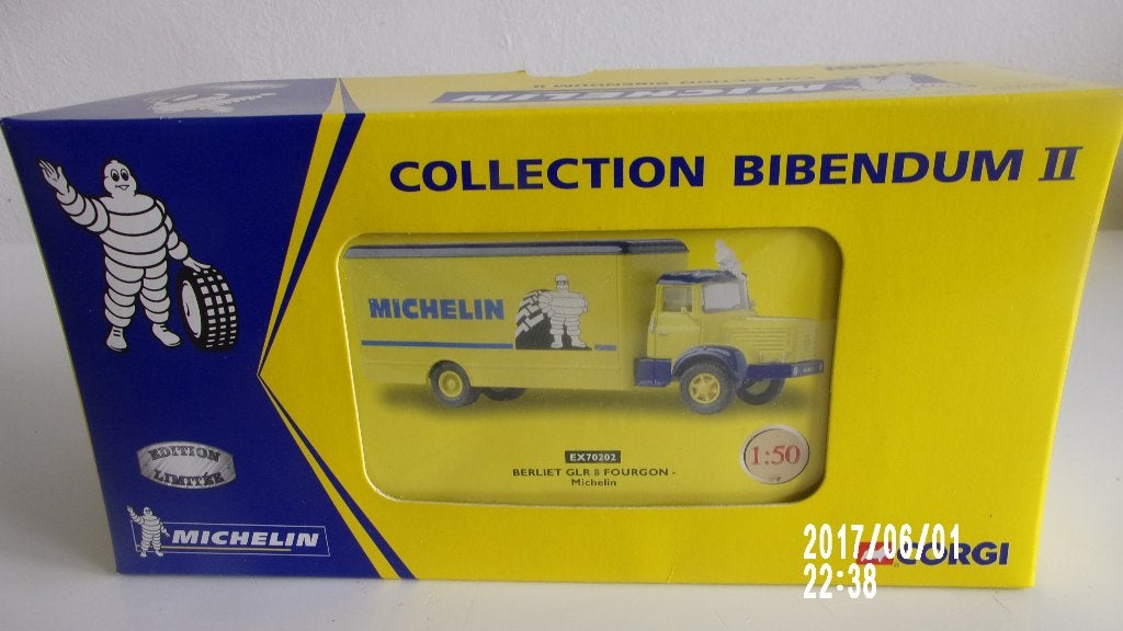 MICHELIN BERLIET GLR8.CORGI  1/50 NEW 0756/2300, STOCKE 2001, Hobby en Vrije tijd, Ophalen of Verzenden, Nieuw, Bus of Vrachtwagen