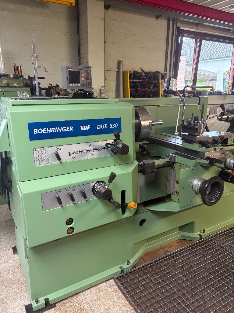 Tour VDF Boehringer DUE 630 EN PARFAIT ÉTAT, Enlèvement ou Envoi, Comme neuf, Tour à métaux, 1000 mm ou plus
