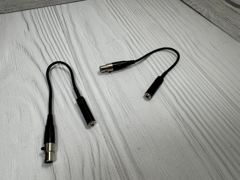 Adapter 3.5 naar 4-pins mini XLR AudioQuest Husky sub, TV, Hi-fi & Vidéo, Enlèvement, Comme neuf, Moins de 2 mètres, Autres câbles