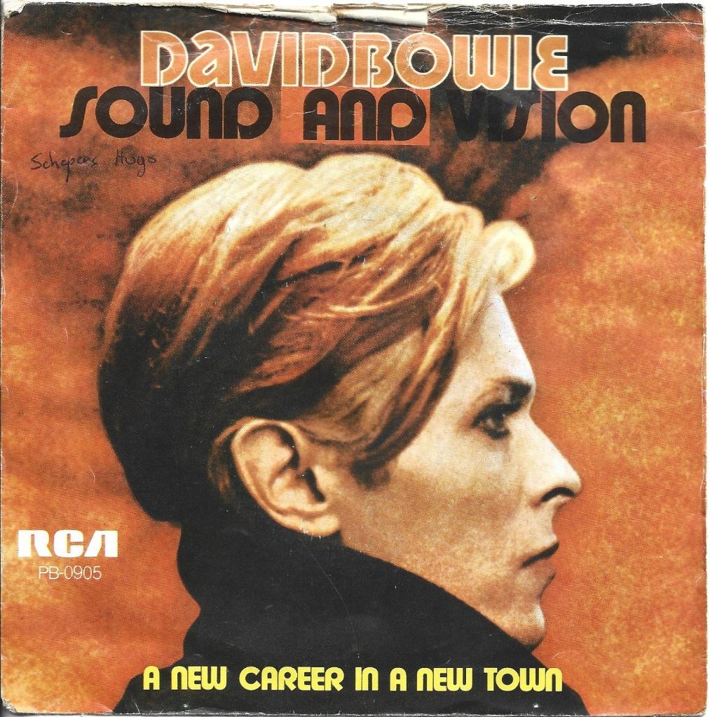 david Bowie  Sound And vision, Cd's en Dvd's, Vinyl | Overige Vinyl, Fotohoes, Ophalen of Verzenden, Gebruikt