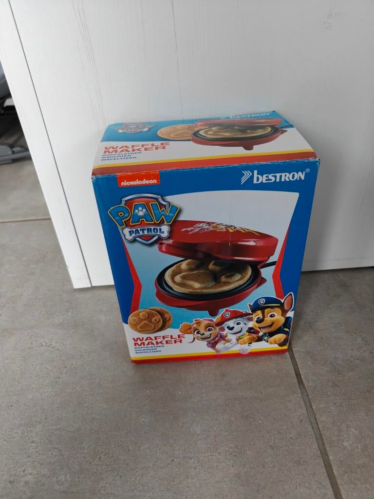 Bestron paw patrol wafelijzer nieuw in de doos, Ophalen, Nieuw