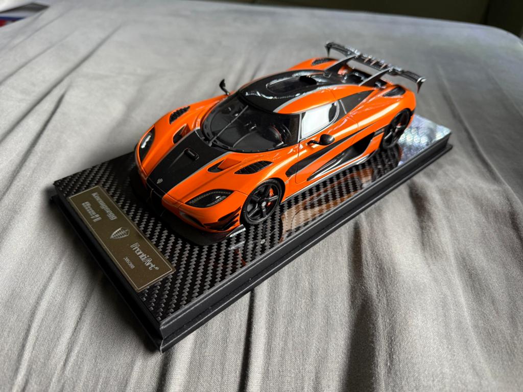 FrontiArt 1/18 Koenigsegg Agera RS One of 1, Hobby en Vrije tijd, Modelauto's | 1:18, Ophalen, Zo goed als nieuw, Auto, Overige merken
