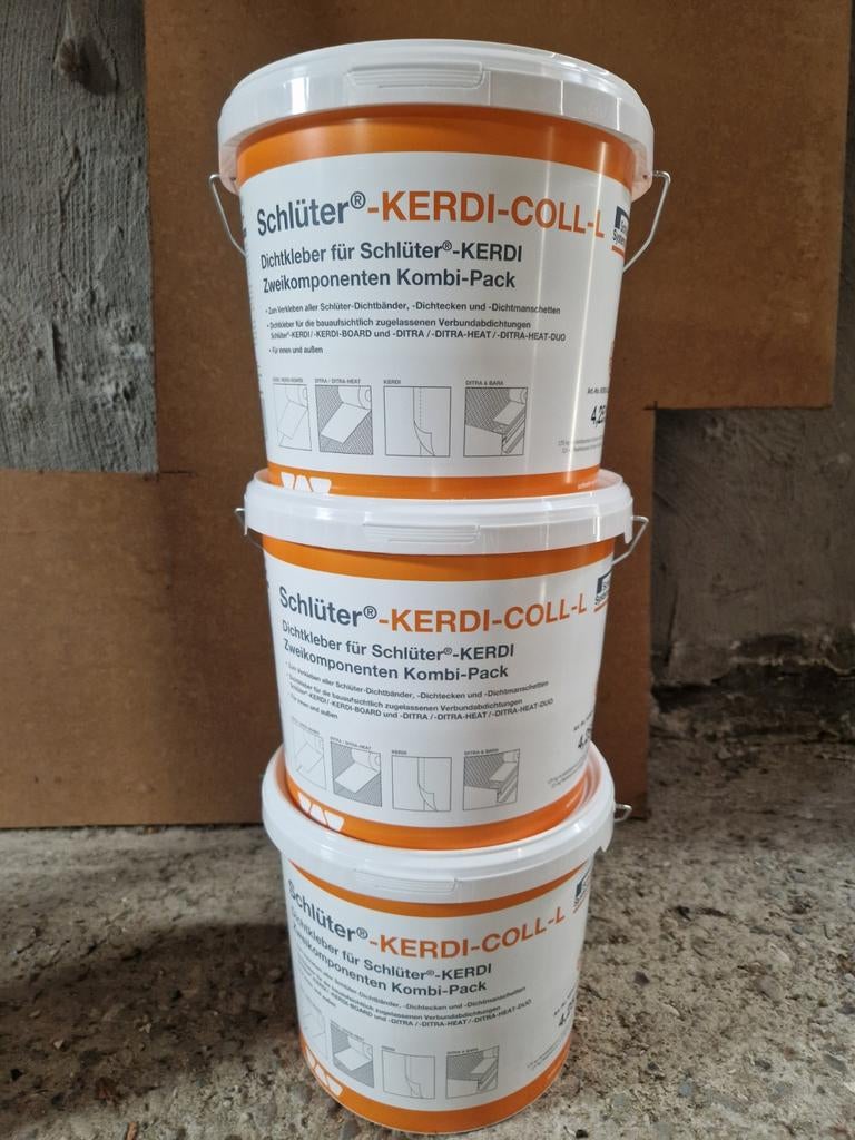 Schlüter kerdi coll L, Enlèvement