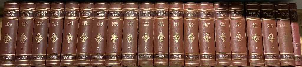 Winkler Prins Zesde druk, Boeken, Encyclopedieën, Complete serie, Diverse auteurs, Algemeen, Ophalen