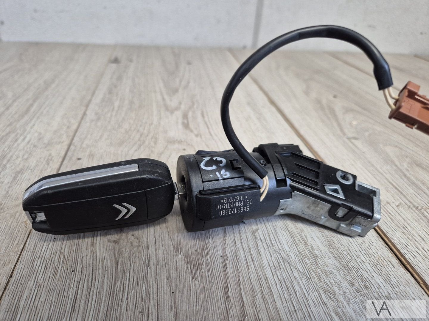 Citroen C3 DS3 C4 picasso contactslot met sleutel 2010 -2021, Gebruikt, -, Ophalen of Verzenden, -