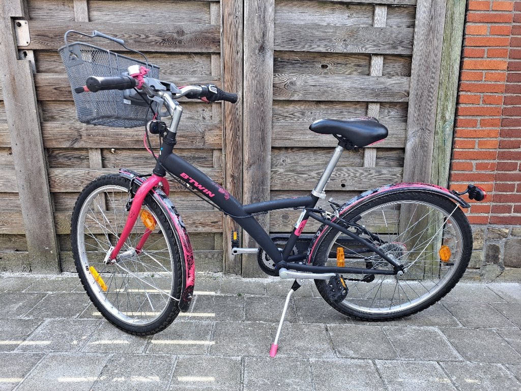 Meisjesfiets 24", Vélos & Vélomoteurs, Vélos | Filles, Comme neuf, Enlèvement, Vitesses, Btwin Decathlon