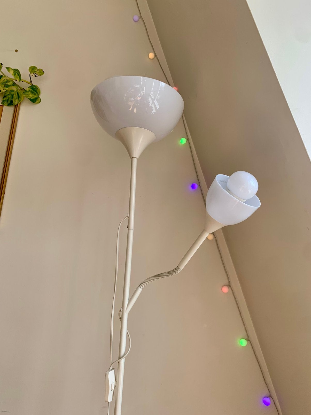 Ikea lamp with 2 light bulbs, adjustable, Enlèvement, Comme neuf