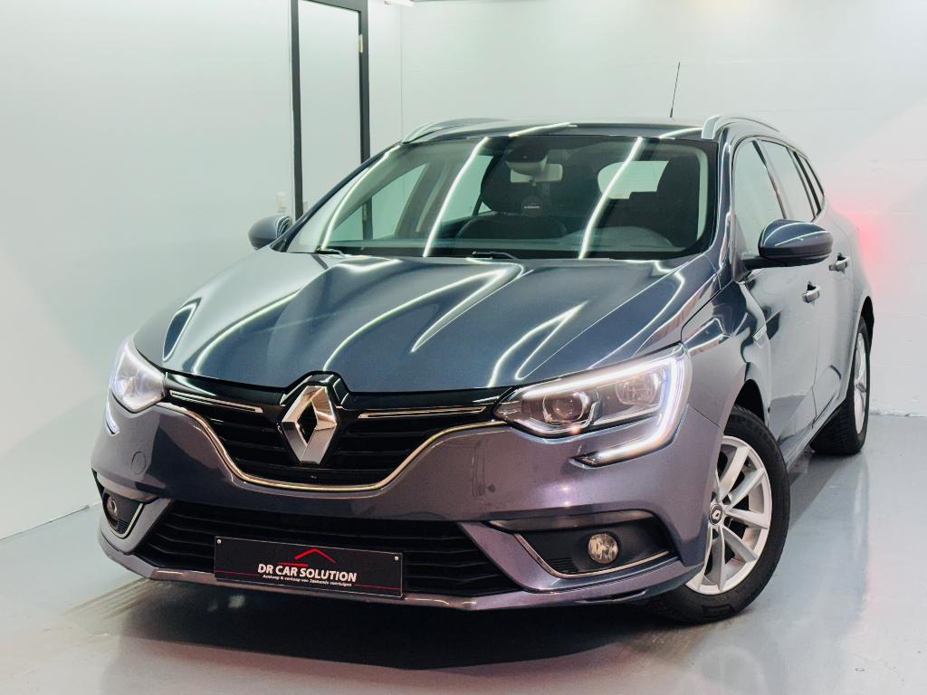 Renault Megane Limited 1.2Tce navi zetel verwarming LED, Voorwielaandrijving, Stof, 4 cilinders, Blauw