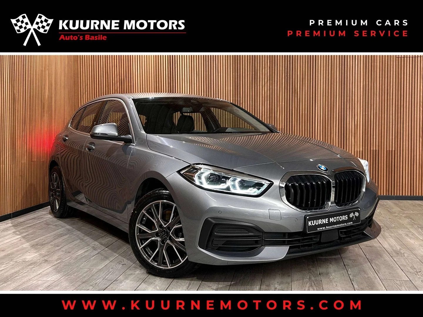 BMW 1 Serie 116 iA Alu17"/Led/Leder/Gps/Dab/Pdc/Carplay *1j, Auto's, BMW, Automaat, 1940 kg, 1 Reeks, Gebruikt