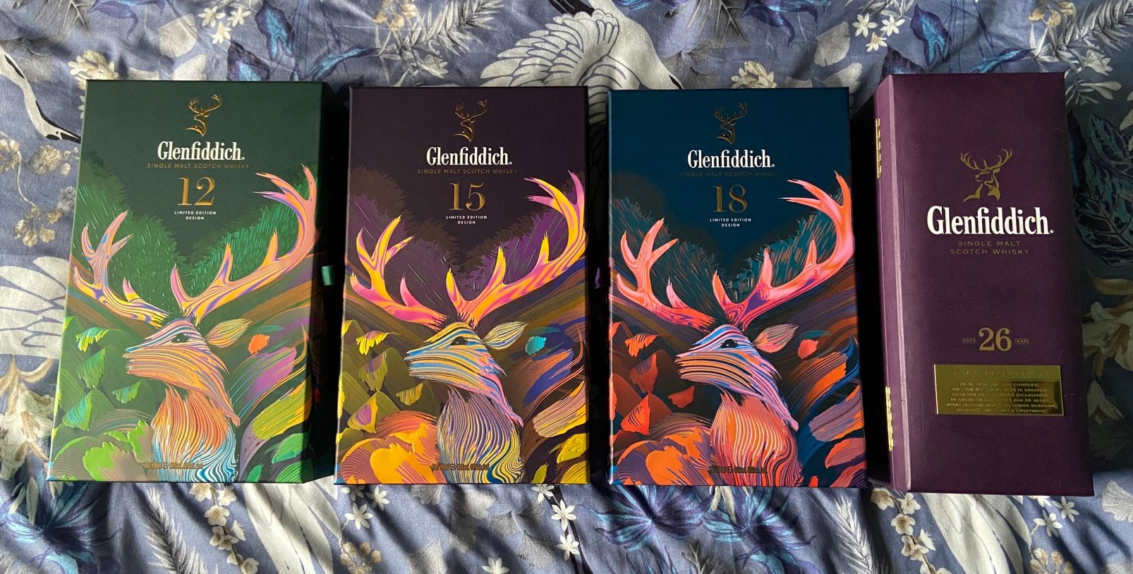 4x Glenfiddich whisky, Ophalen of Verzenden, Nieuw