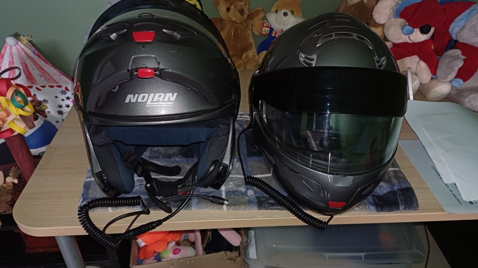motokledij voor man en vrouw, Ophalen, Systeemhelm, L, Tweedehands