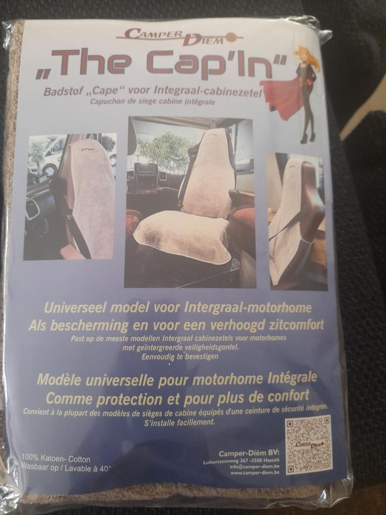 Tissu de siège pour mobil-home New Camper Diem couleur camel, Enlèvement ou Envoi