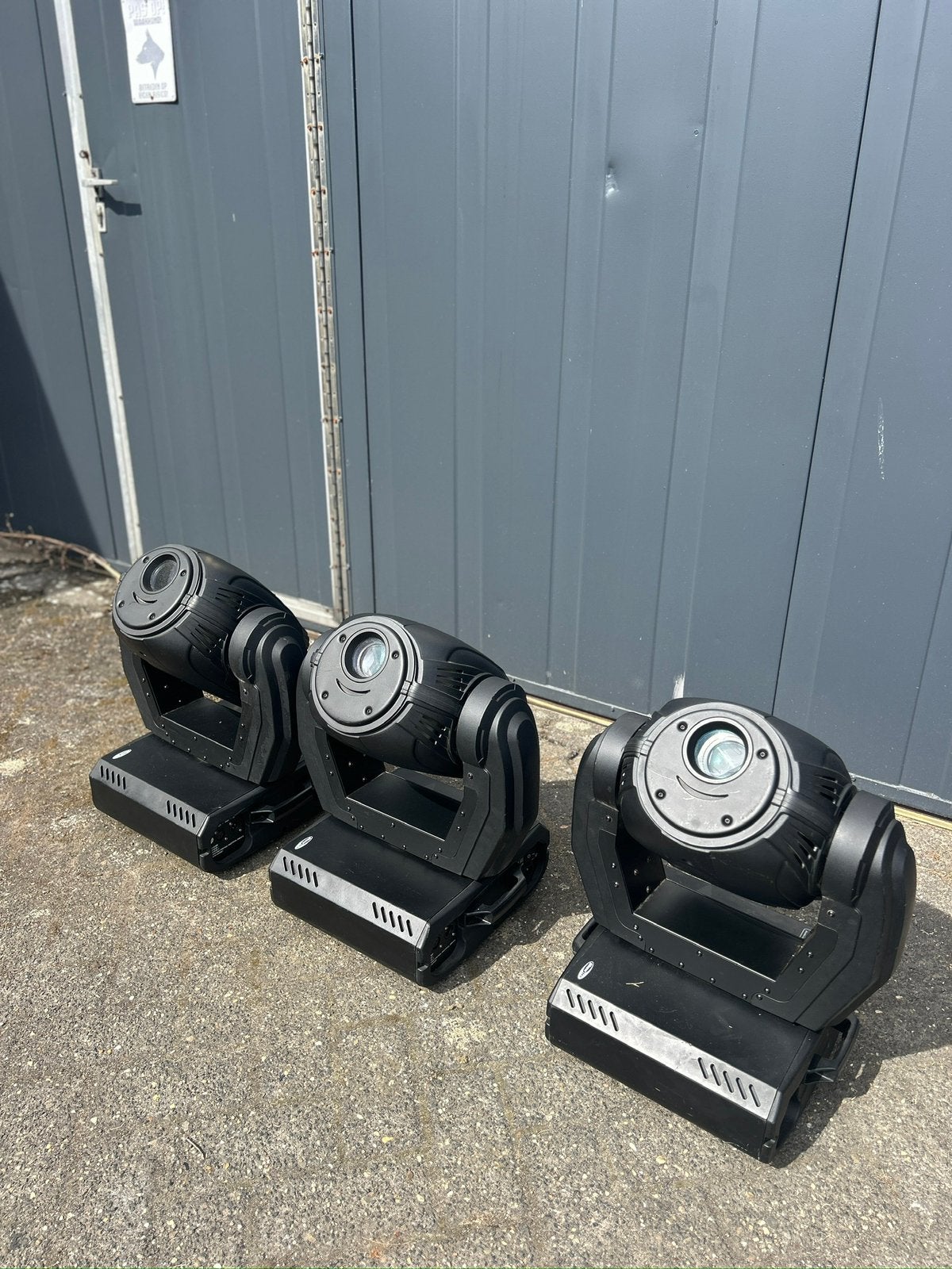 Showtec moving heads - set van 3, Ophalen, Zo goed als nieuw