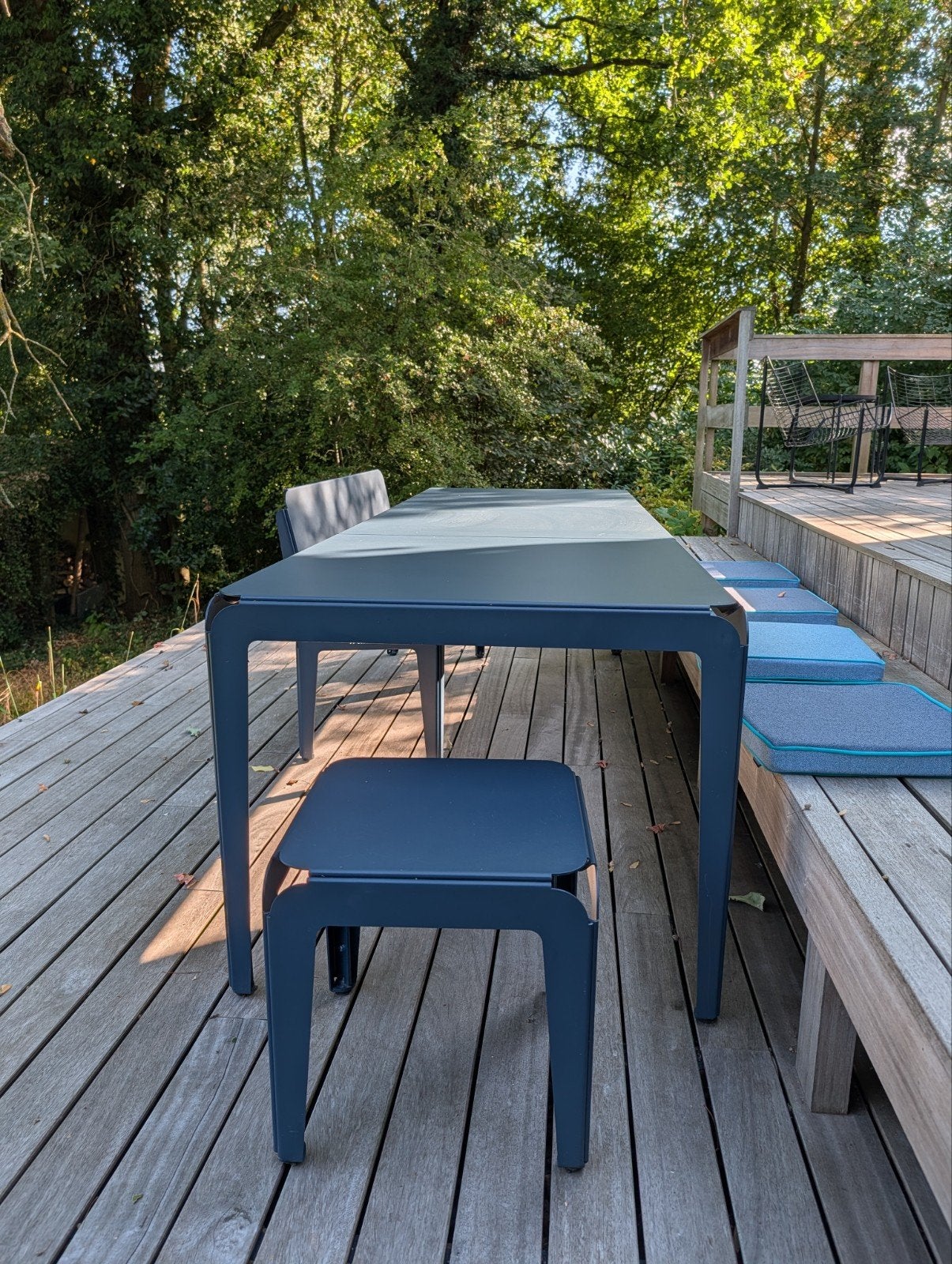 Mobilier d'extérieur Weltevree Bended = table + banc + tabou, Enlèvement