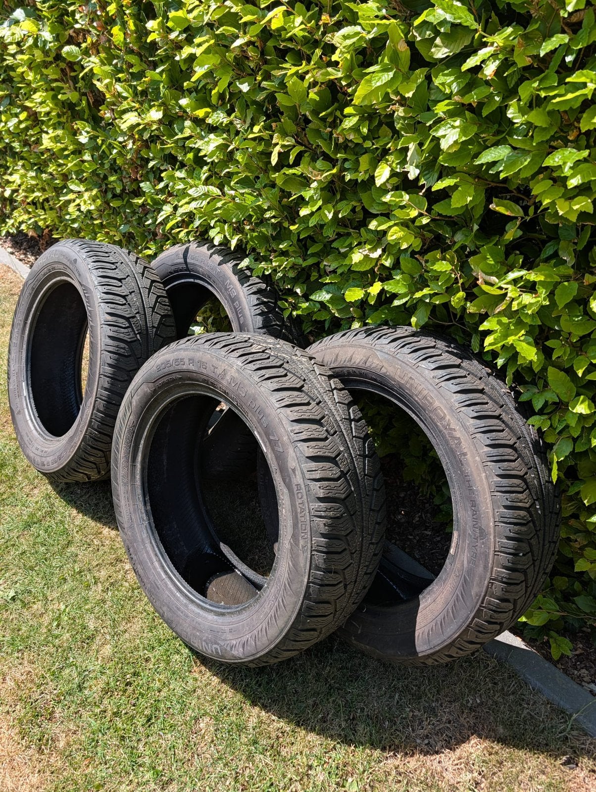 Winterbanden 205/55 R16, Auto-onderdelen, Banden en Velgen, Ophalen, Gebruikt, 16 inch, Band(en)