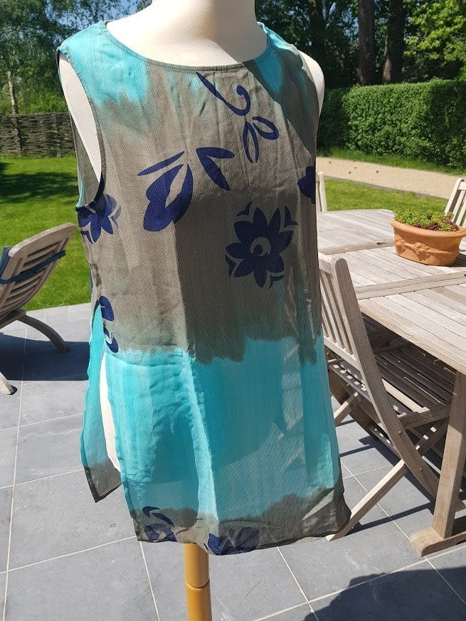 robe de plage, Enlèvement ou Envoi, Autres types, Comme neuf, Bleu