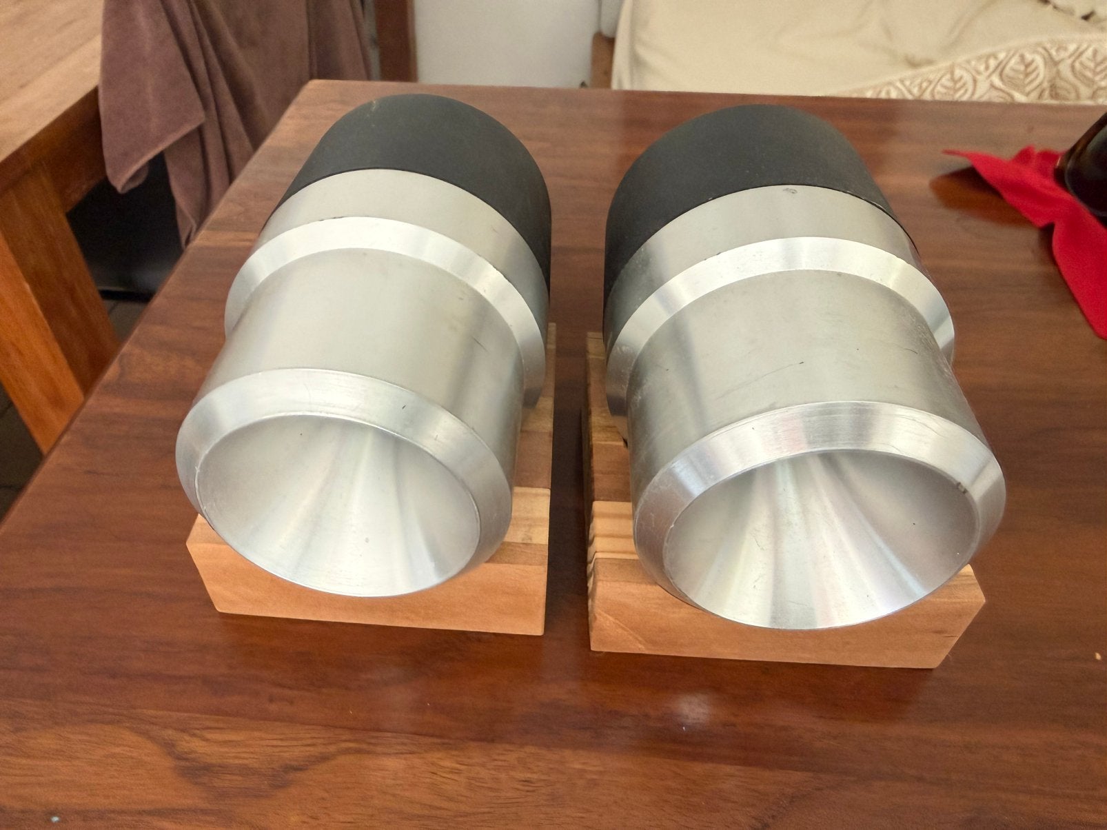 Twee herziene supertweeters met houten basis, Audio, Tv en Foto, Ophalen of Verzenden, Zo goed als nieuw, JBL