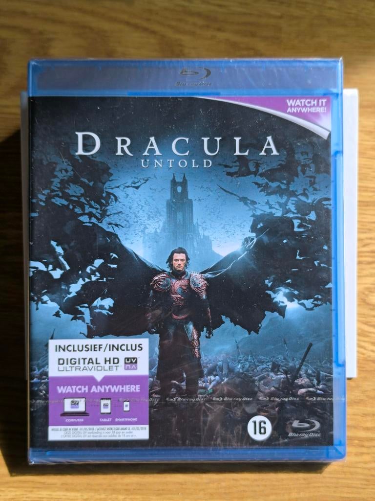Dracula untold blu ray - Michael de Luca - horror - nieuw., Cd's en Dvd's, Ophalen of Verzenden, Horror