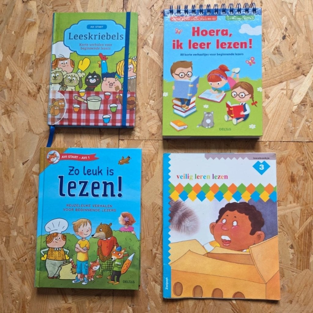 Leespakket, leren lezen, AVI start, AVI 1 -2-3, Boeken, Ophalen of Verzenden, Zo goed als nieuw, Deltas