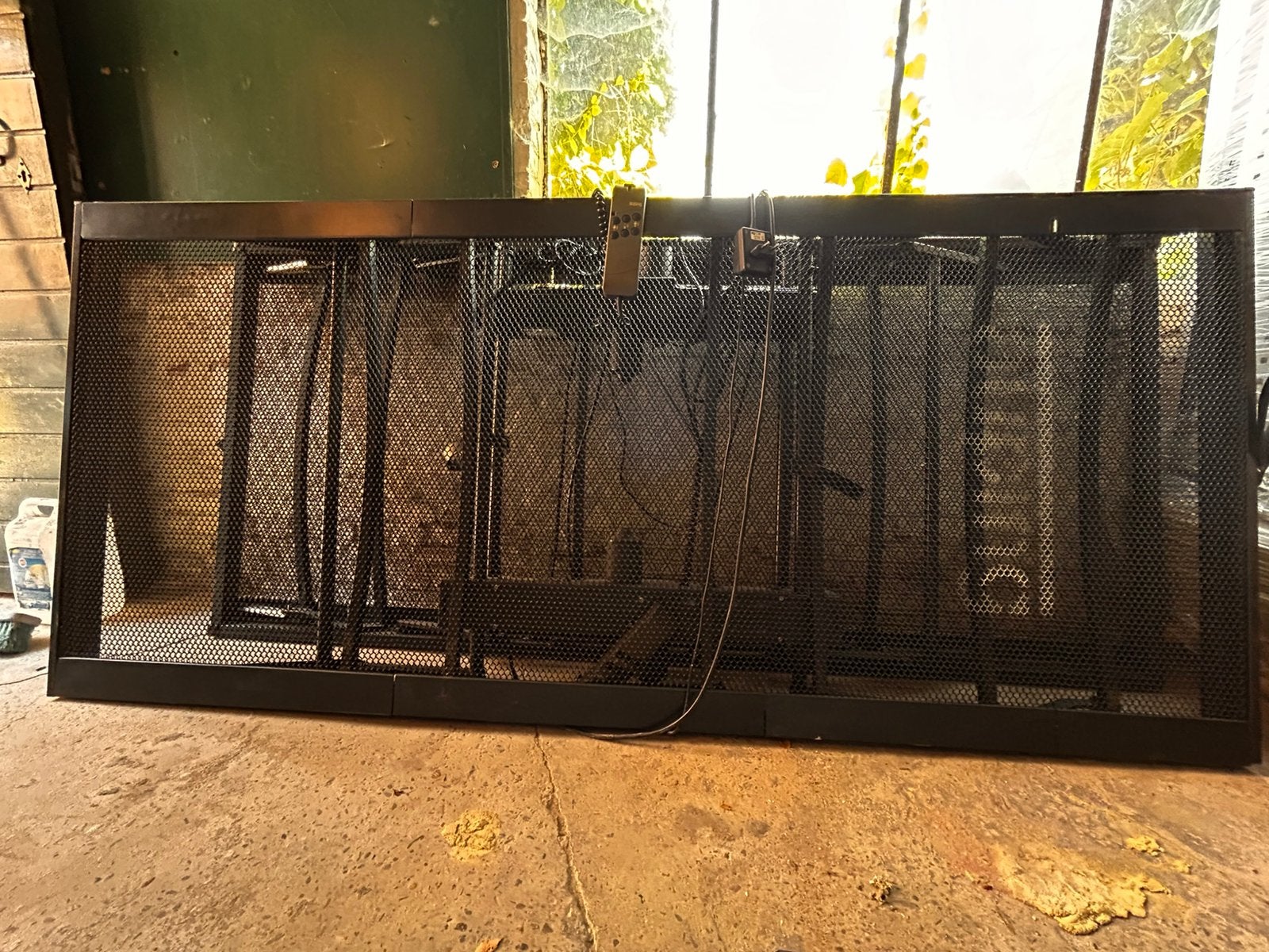 Auping 2x metalen verstelbare lattenbodems, Ophalen, Gebruikt, 90 cm, Eenpersoons