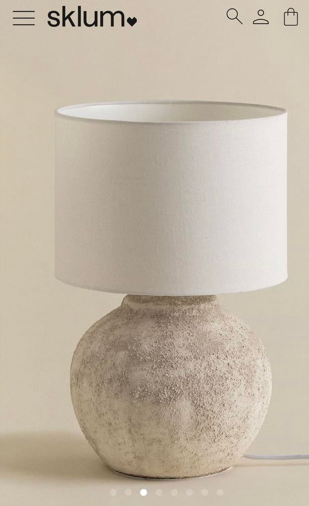 Magnifique lampe Sklum, Enlèvement ou Envoi, Comme neuf