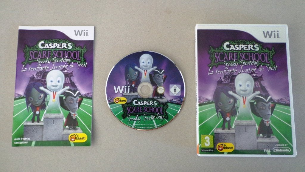 Casper's Scare School Spooky Sportdag voor de Nintendo Wii, Consoles de jeu & Jeux vidéo, Jeux | Nintendo Wii, Enlèvement ou Envoi