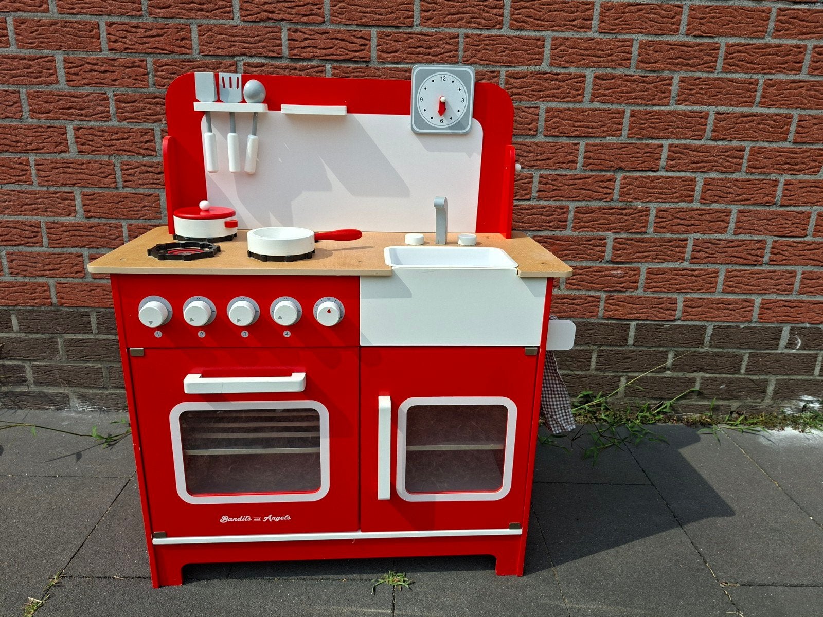 speelgoed keuken, Ophalen, Gebruikt, Hout, Speelkeuken