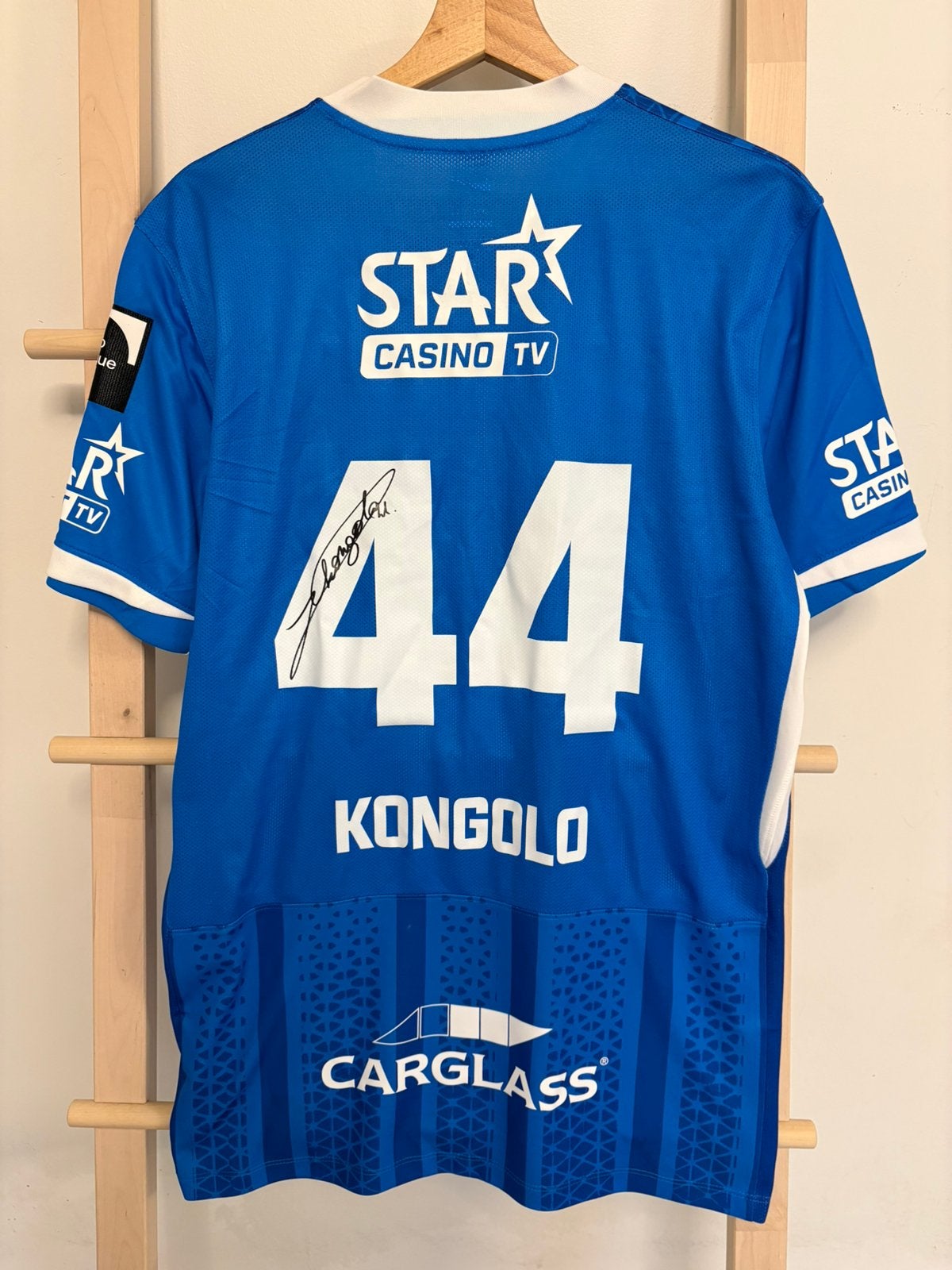 Matchworn shirt KRC Genk, Enlèvement ou Envoi, Comme neuf, Maillot