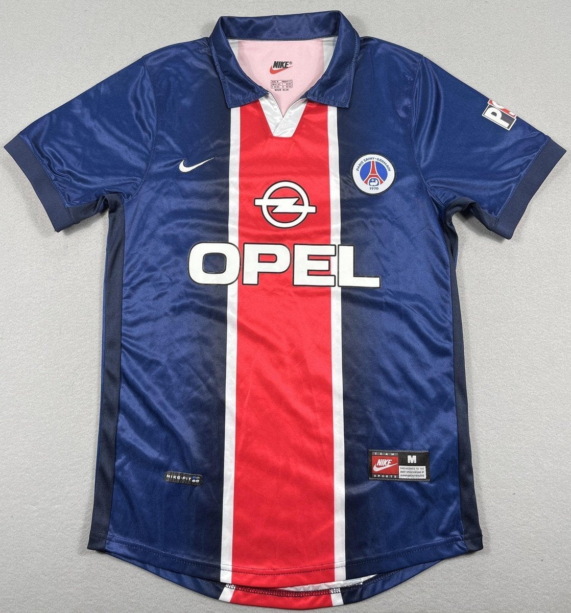 Paris Saint Germain Voetbal Thuisshirt Orgineel 1998, Sports & Fitness, Enlèvement ou Envoi