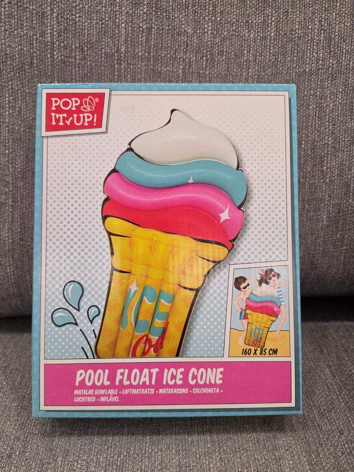 Matelas de piscine POOL FLOAT ICE CONE, Enlèvement