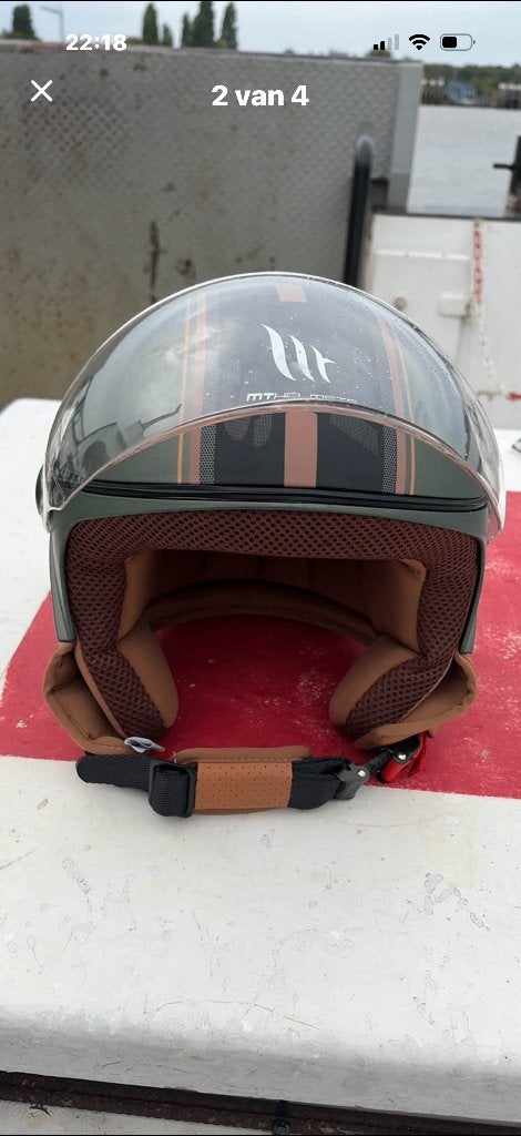 Scooter helm, Enlèvement, Comme neuf, Medium